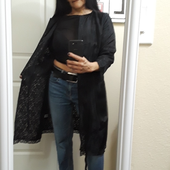 Rare! Heidi Weisel Tulle Lace Robe - Picture 6 of 11